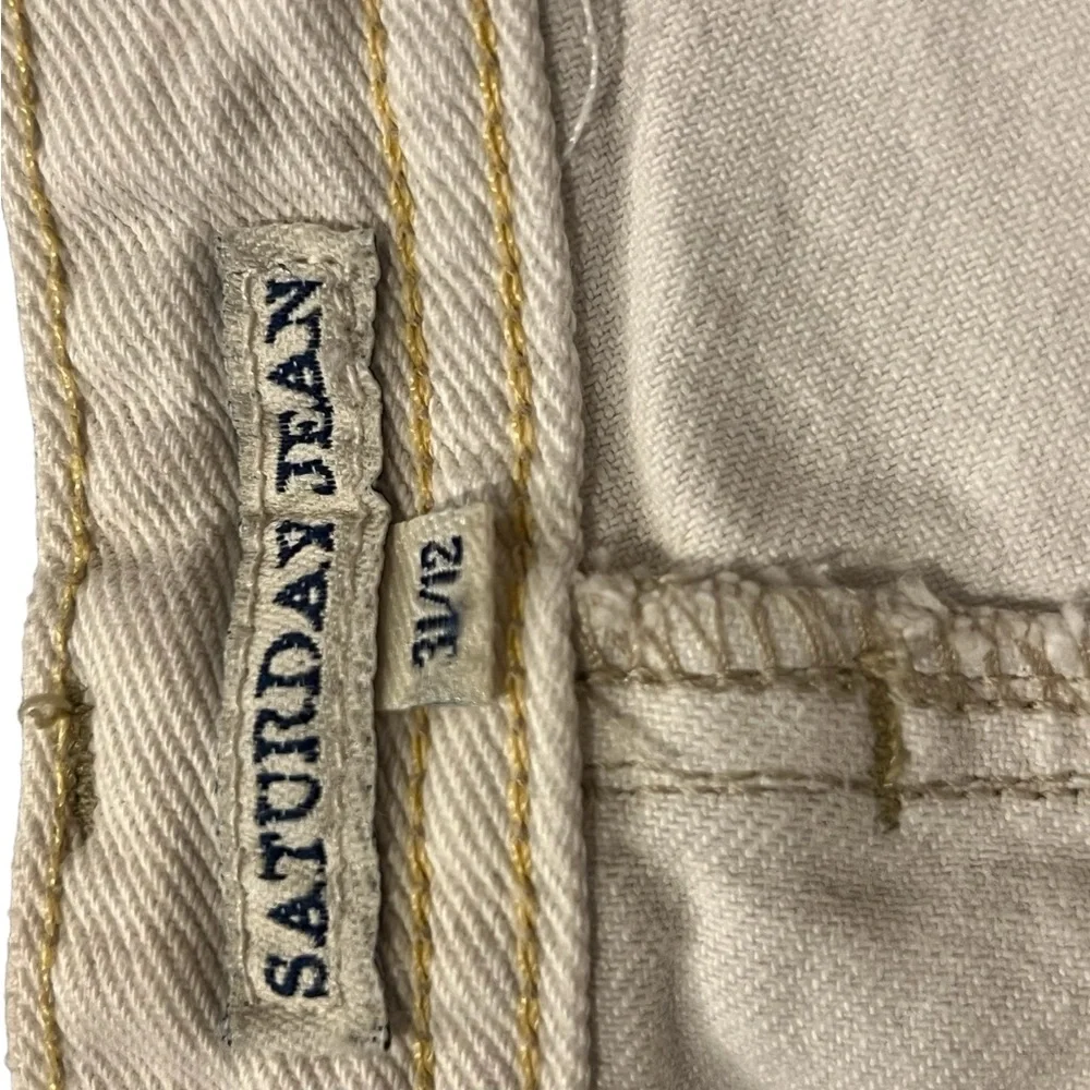 Polo Ralph Lauren Khaki Denim Shorts - Picture 7 of 9